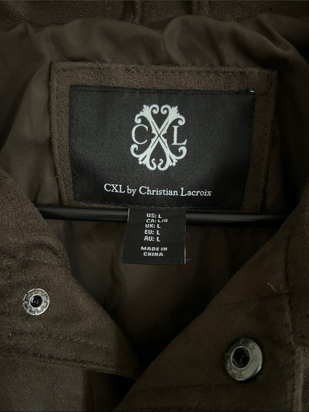 CXL by Christian Lacroix Faux Suede Trucker Jacket - Picture 2 of 3